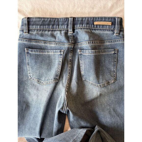 Soft Surroundings Crop Skinny Jegging Denim Dark‎ Wash Size PS Petite Small M1 - Picture 11 of 13